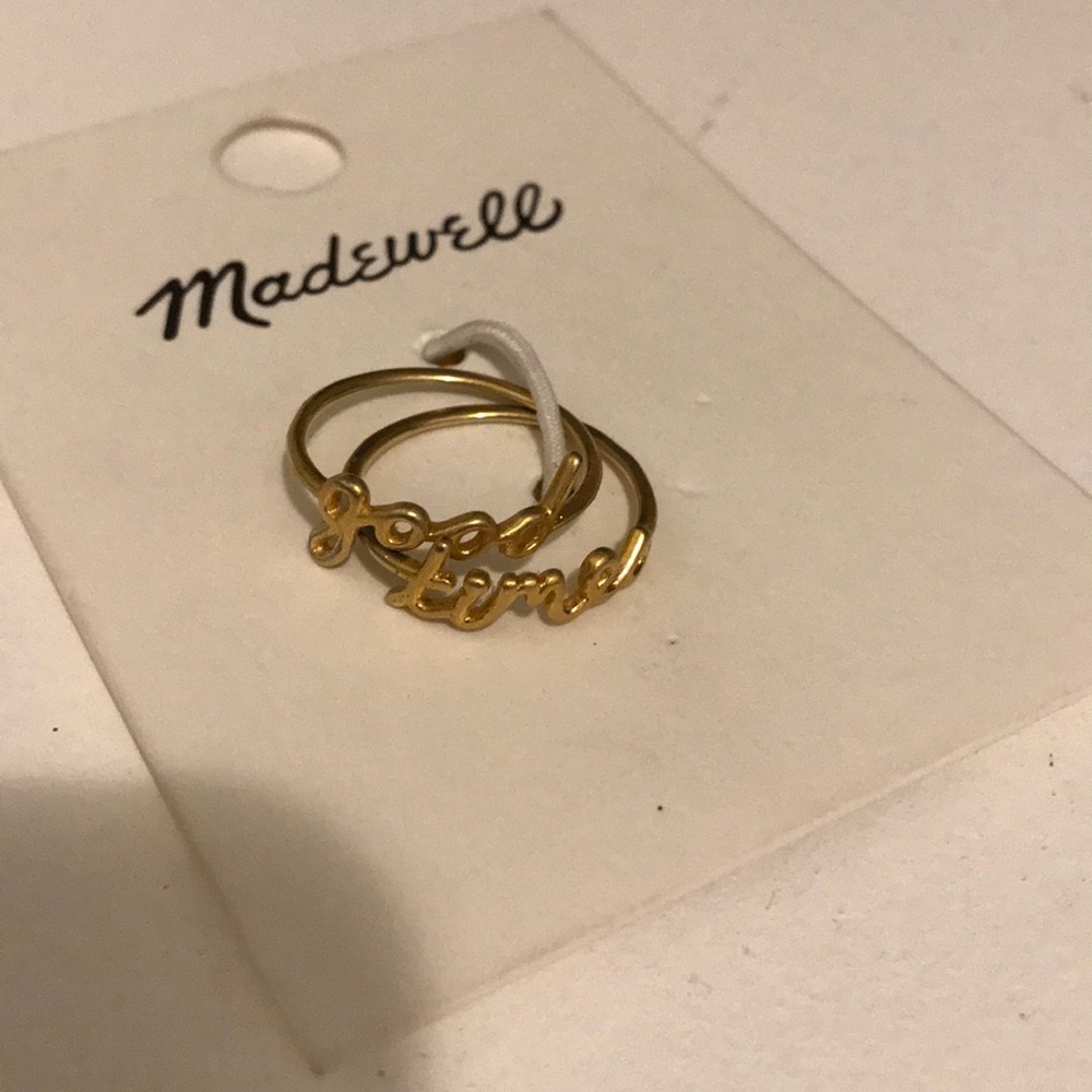 Madewell Good times ring